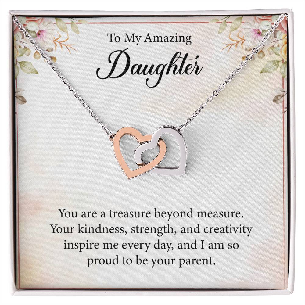 You Are a Treasure Beyond Measure - To My Amazing Daughter